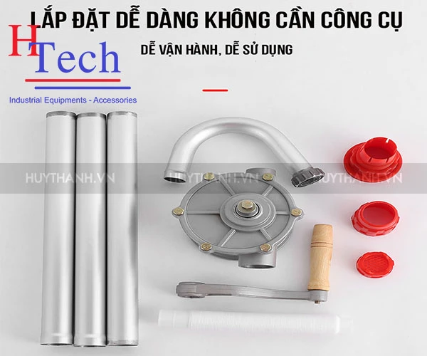 Máy Bơm Dầu Thùng Phuy Quay Tay Đa Năng Tiện Dụng