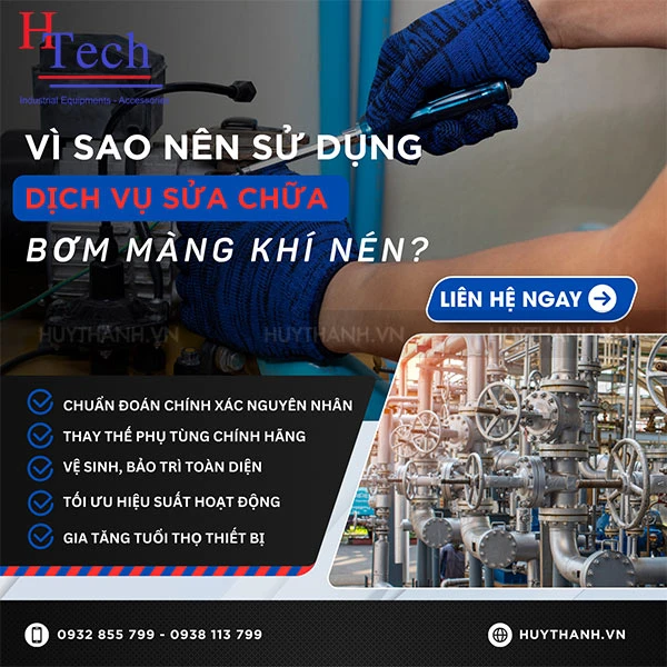 Dịch Vụ Sửa Chữa Bơm Màng Khí Nén Chuyên Nghiệp Tại HCM, Hà Nội 2 Dịch Vụ Sửa Chữa Bơm Màng Khí Nén Chuyên Nghiệp Tại HCM, Hà Nội