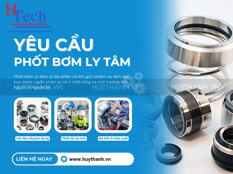 Báo Giá Phốt Bơm Ly Tâm Thực Phẩm Giá Tốt, Chính Hãng 3 báo giá phốt bơm ly tâm thực phẩm