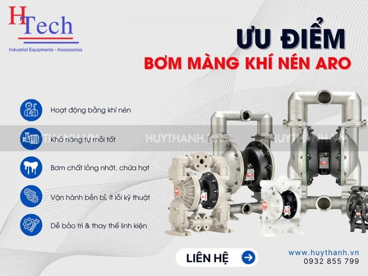 Bơm Màng ARO – Giải Pháp Đáng Tin Cậy Cho Ngành Công Nghiệp Nặng 3 bom-mang-aro-giai-phap-nganh-cong-nghiep-nang-3