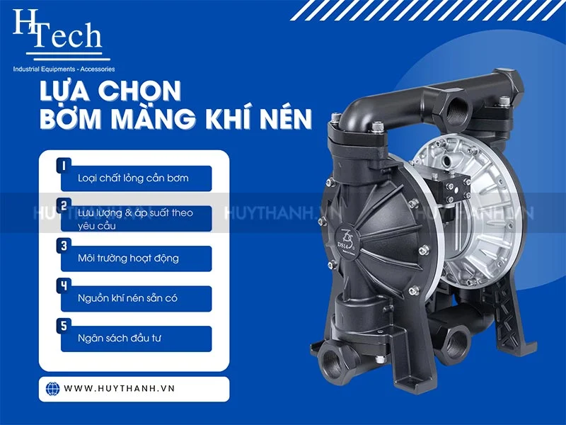 bơm màng khí nén TDS