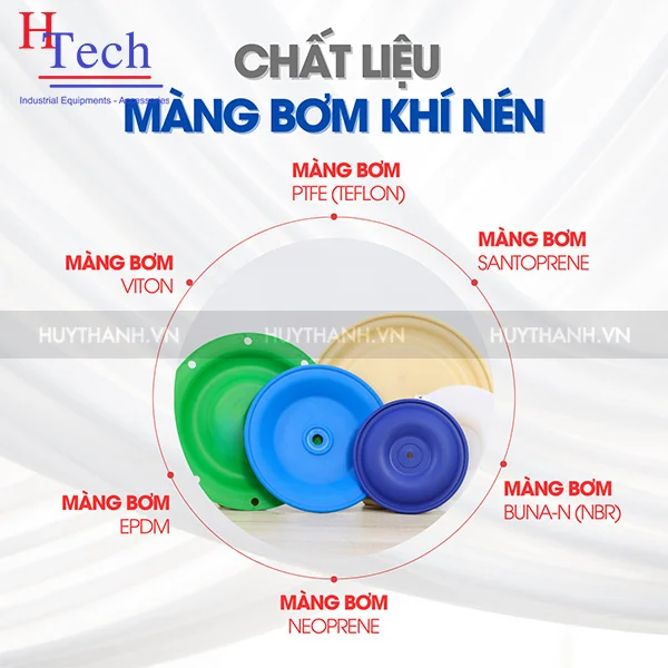 Phụ tùng bơm màng khí nén