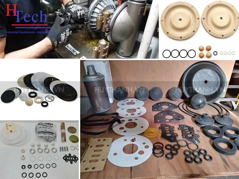 phụ tùng bơm màng khí nén Wilden