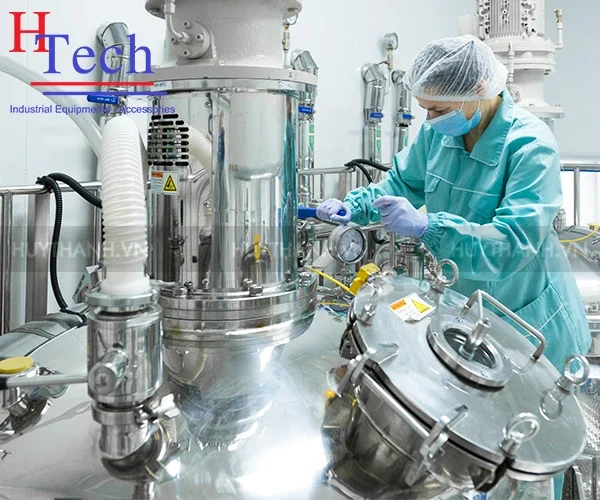 Van Bướm Tay Kẹp Vi Sinh Inox 304-316L Chuẩn DIN, SMS 4 van buom tay kep vi sinh Carten Pipe 21