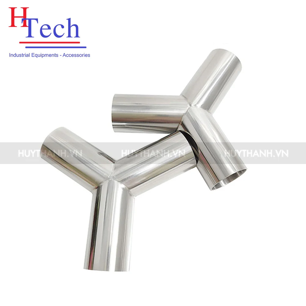 Y đều hàn vi sinh inox 316L chuẩn SMS
