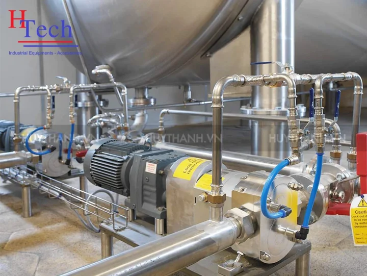 Lựa Chọn Bơm Cánh Khế Bơm Mật Ong Trong Sản Xuất Thực Phẩm