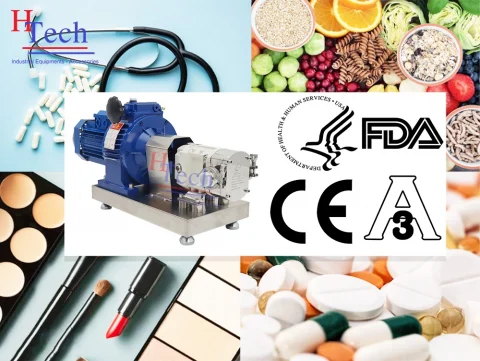 Bơm Cánh Khế Carten Pump Đạt Chuẩn FDA, 3A, CE