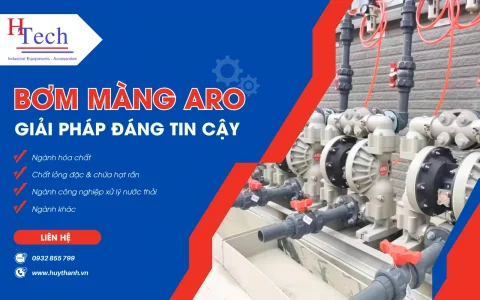 Bơm Màng ARO – Giải Pháp Đáng Tin Cậy Cho Ngành Công Nghiệp Nặng