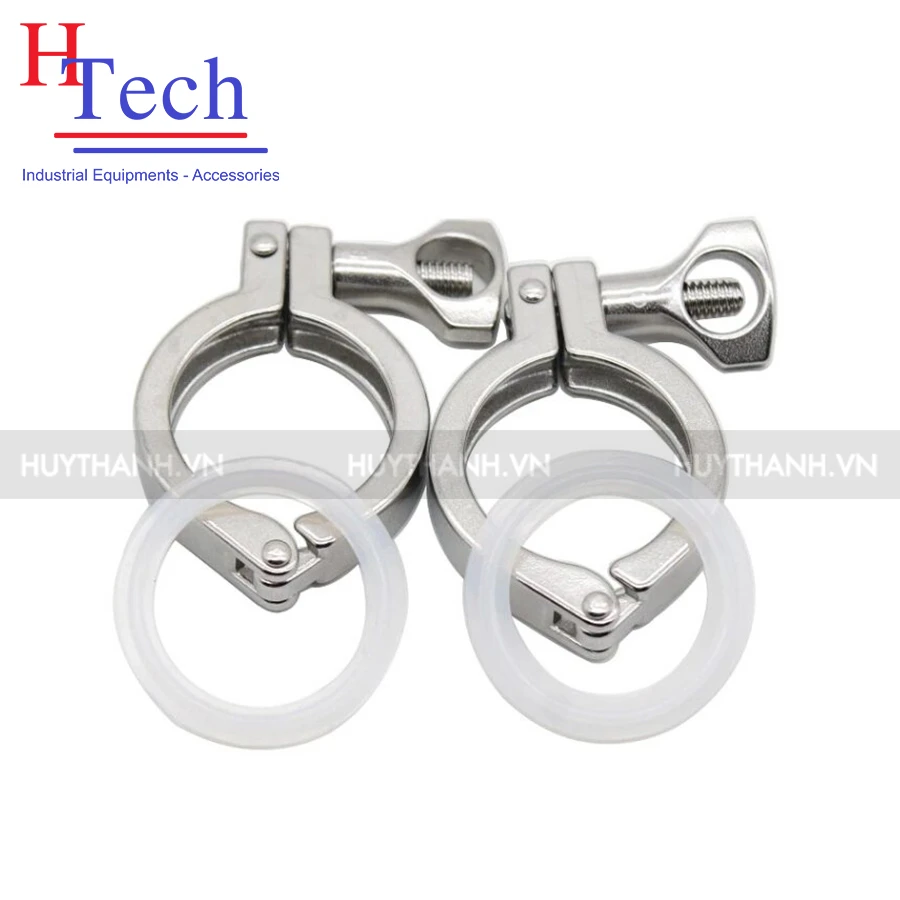 Bộ Khớp Nối Nhanh Vi Sinh Inox 304/316L Chuẩn SMS 76.2mm