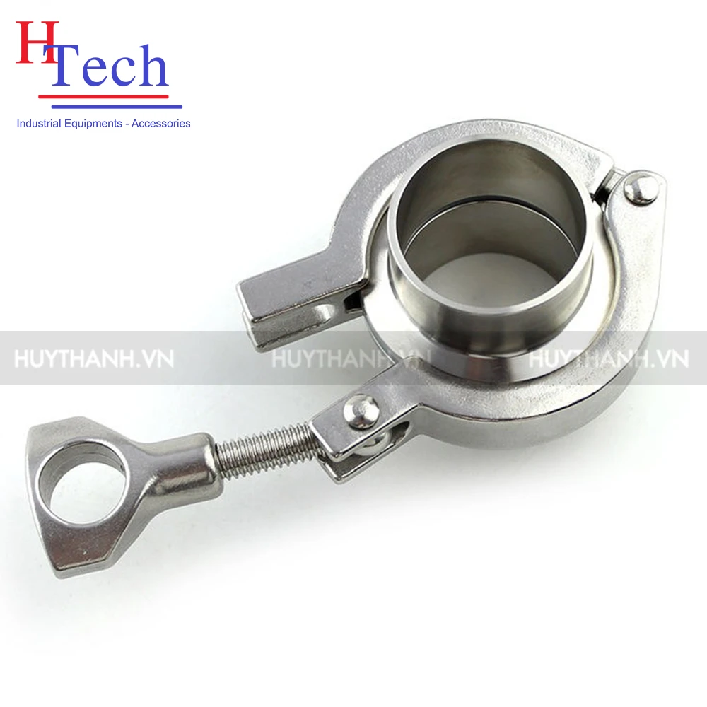 Bộ Khớp Nối Nhanh DN40 Vi Sinh Inox 304/316 Chuẩn DIN