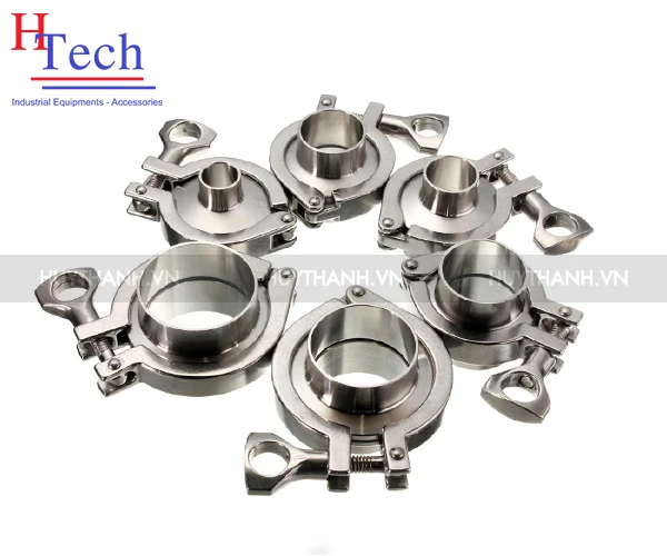Bộ Khớp Nối Nhanh Ống Vi Sinh Inox 304/316L SMS 89mm
