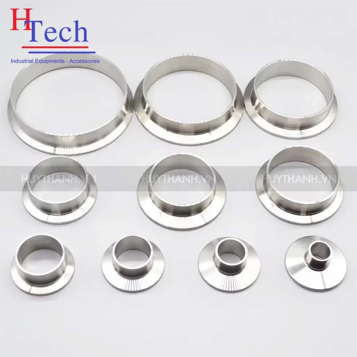 Đầu Nối Clamp 101.6mm Vi Sinh Inox 304/316L Chuẩn SMS
