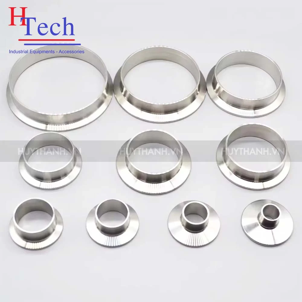Đầu Nối Clamp 12.7mm Vi Sinh Inox 304/316L Chuẩn SMS