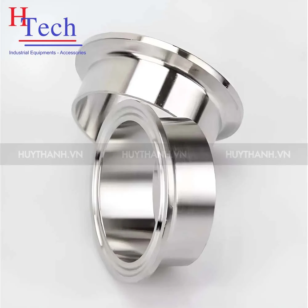 Đầu Nối Clamp 12.7mm Vi Sinh Inox 304/316L Chuẩn SMS