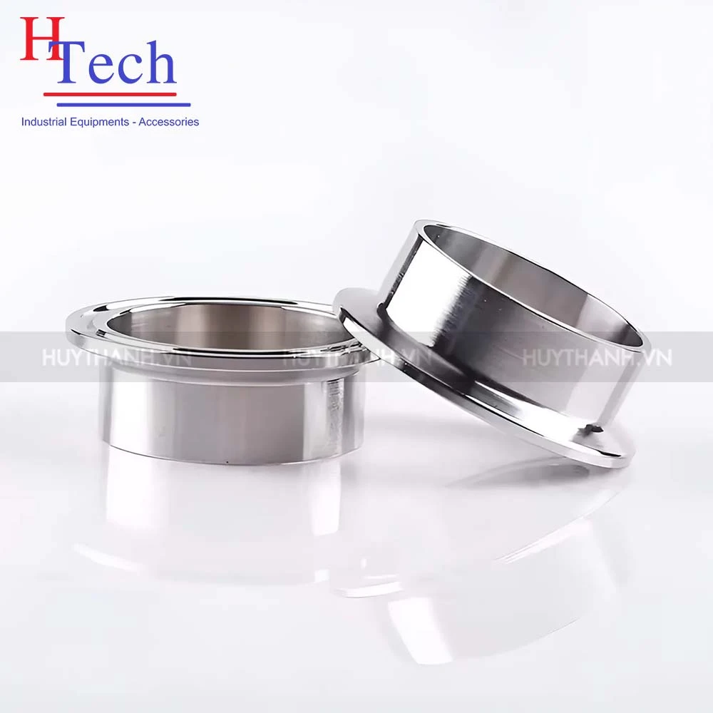 Đầu Nối Clamp 12.7mm Vi Sinh Inox 304/316L Chuẩn SMS