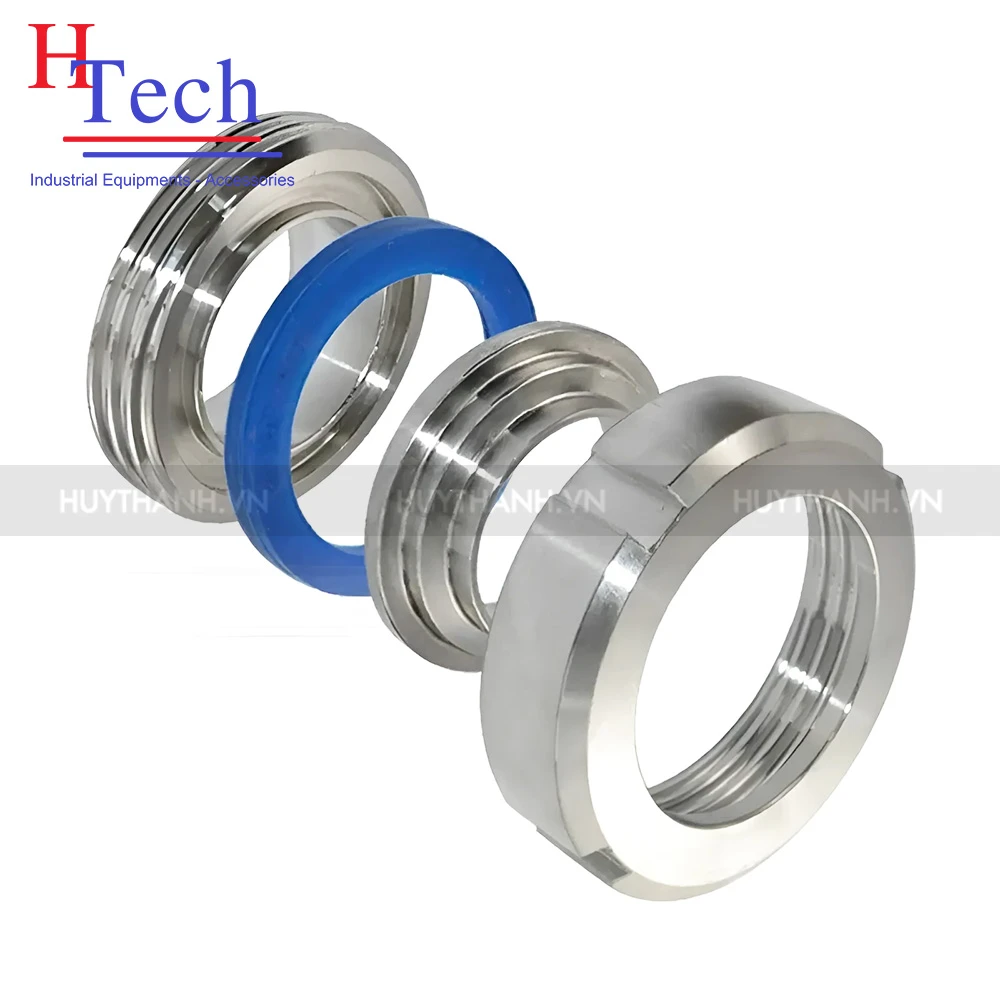 Bộ Rắc Co 19.05mm Vi Sinh Inox 304/316L Chuẩn SMS Carten