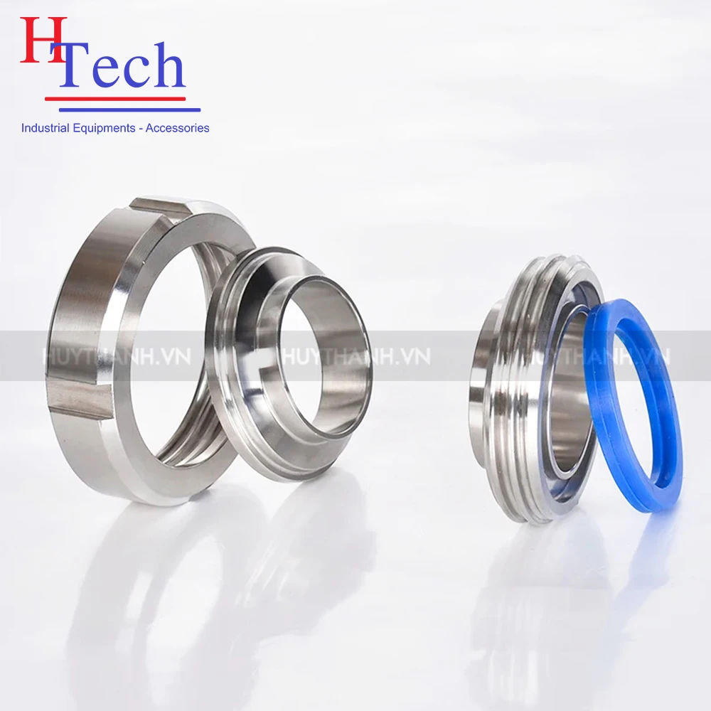 Bộ Rắc Co 19.05mm Vi Sinh Inox 304/316L Chuẩn SMS Carten