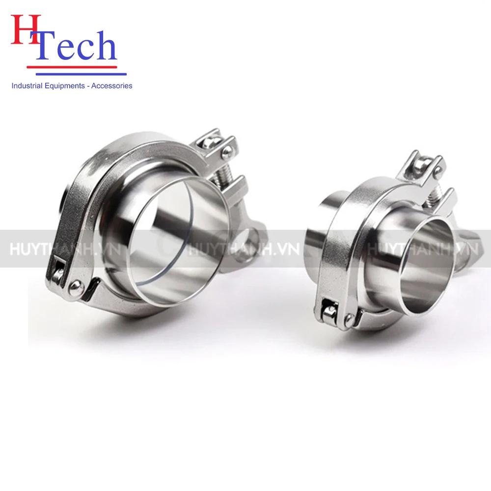 Bộ Khớp Nối Nhanh Vi Sinh Inox 304/316L Chuẩn SMS 76.2mm