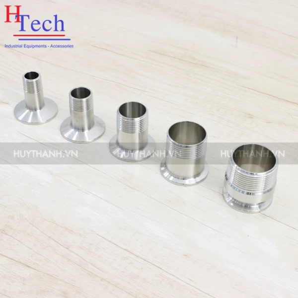 Đầu Nối Nhanh Vi Sinh Ren Ngoài DN100 Inox Chuẩn DIN