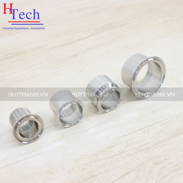 Đầu Nối Vi Sinh Clamp Ren Trong 101.6m Vi Sinh Inox SMS