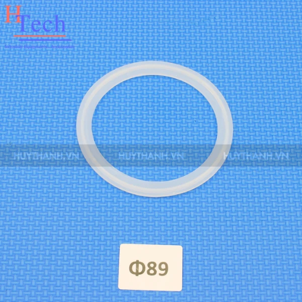 O-Ring Clamp 89mm Vi Sinh Silicon Chuẩn SMS Carten Pipe