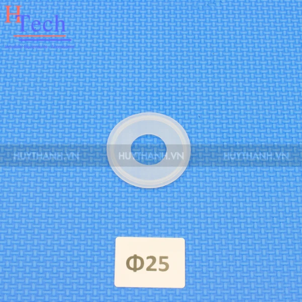 Ron Clamp 25.4mm Vi Sinh Silicon Chuẩn SMS Carten Pipe