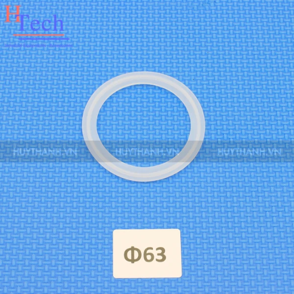 O-ring Clamp 63.5mm Vi Sinh Silicon Chuẩn SMS Carten Pipe