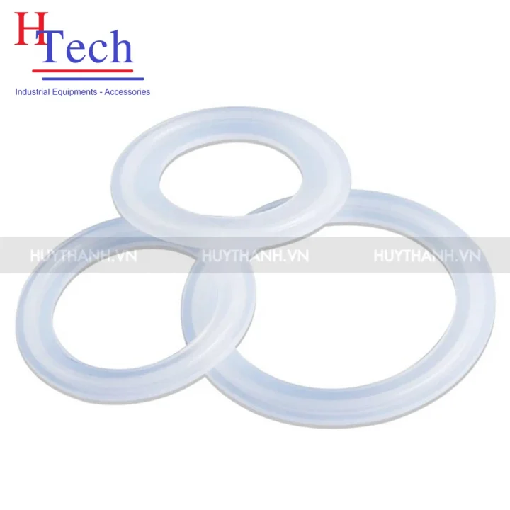 Ron Clamp 203mm Vi Sinh Silicon Chuẩn SMS Carten Pipe