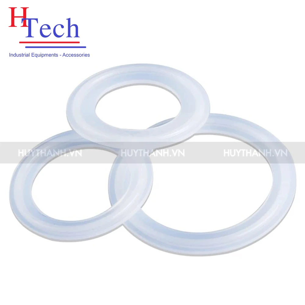 Ron Clamp 190mm Vi Sinh Silicon Chuẩn SMS Carten Pipe