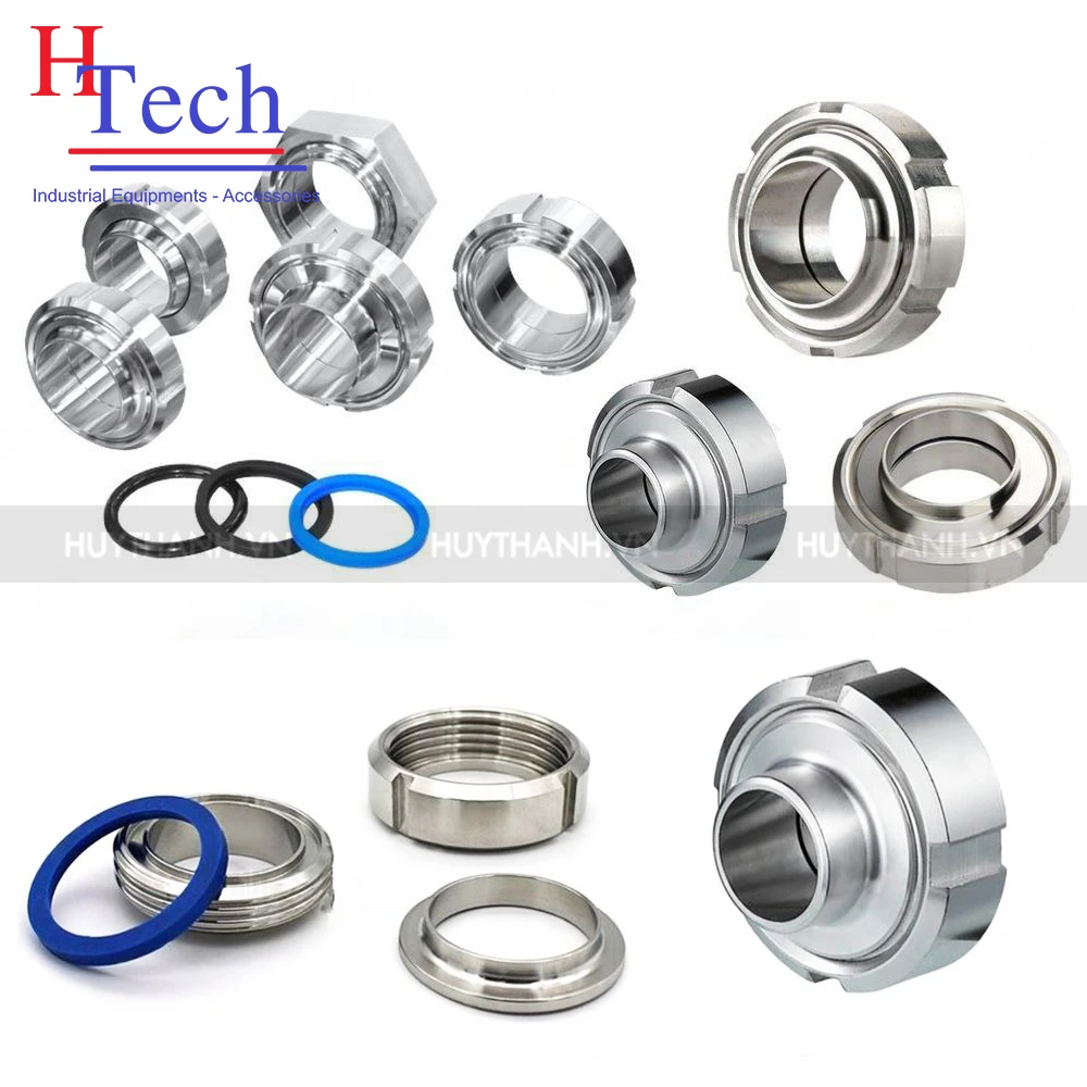 Ron DN25 Rắc Co Vi Sinh Chuẩn DIN 11850 Silicone – Carten