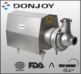 Bơm Tự Mồi Thực Phẩm Donjoy, Bơm CIP