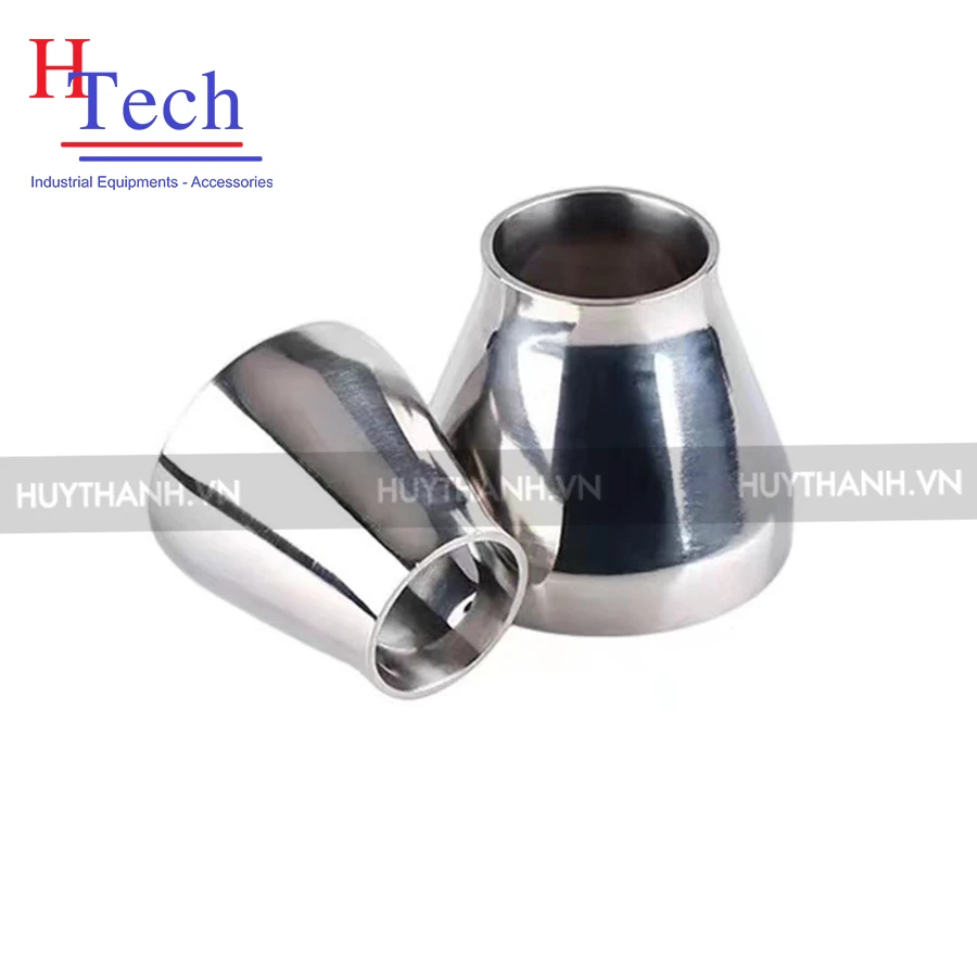 Bầu Giảm Đồng Tâm Hàn 40x34mm Chuẩn DIN Inox Vi Sinh