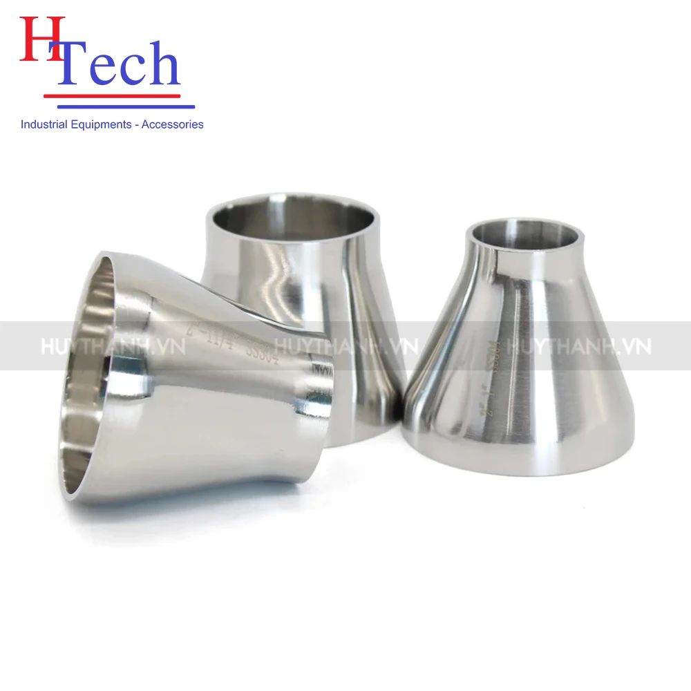 Bầu Giảm Đồng Tâm Hàn 25.4×19.05mm Hệ SMS Inox Vi Sinh