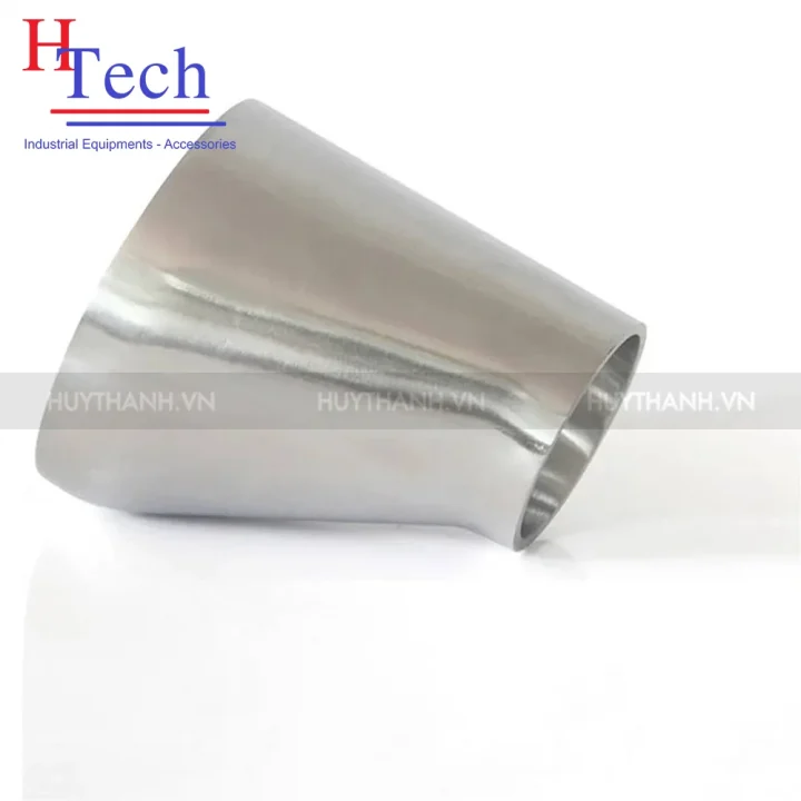 Bầu Giảm Lệch Tâm Hàn 101.6x89mm Inox Vi Sinh Chuẩn SMS