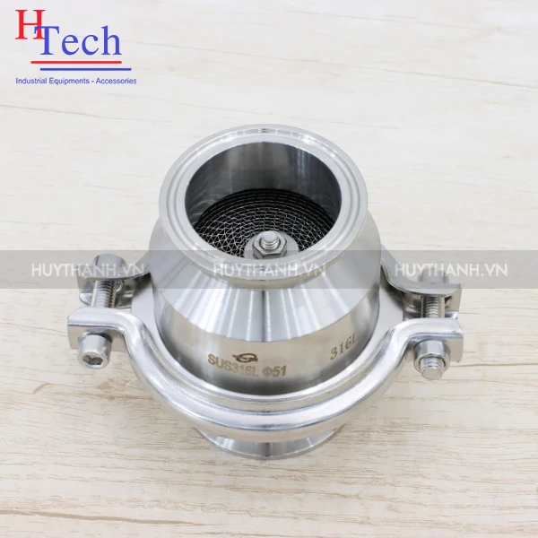 Bầu Lọc Đường Ống 12.7mm Vi Sinh Inox Vi Sinh 304/316L