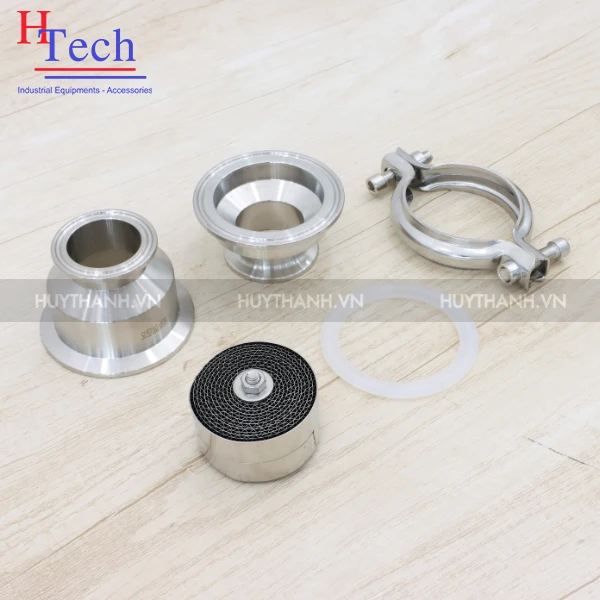 Bầu Lọc Đường Ống 12.7mm Vi Sinh Inox Vi Sinh 304/316L