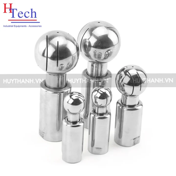Quả Cầu Xoay Vệ Sinh 31.75mm Nối Clamp Inox Vi Sinh SMS