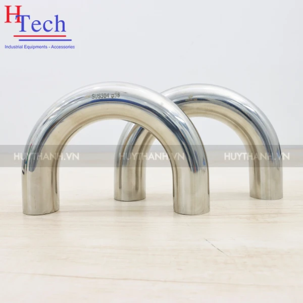 Co 180 Độ Hàn 12.7mm Vi Sinh Inox 304/316L Chuẩn SMS