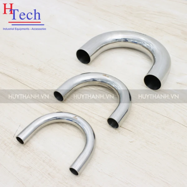 Co 180 Độ Hàn 12.7mm Vi Sinh Inox 304/316L Chuẩn SMS