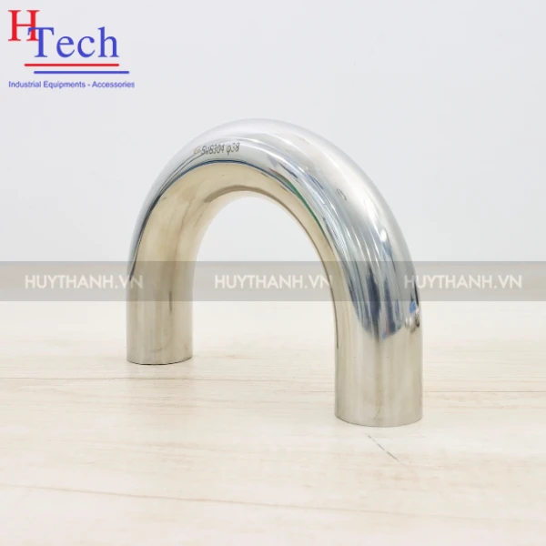 Co 180 Độ Hàn 12.7mm Vi Sinh Inox 304/316L Chuẩn SMS