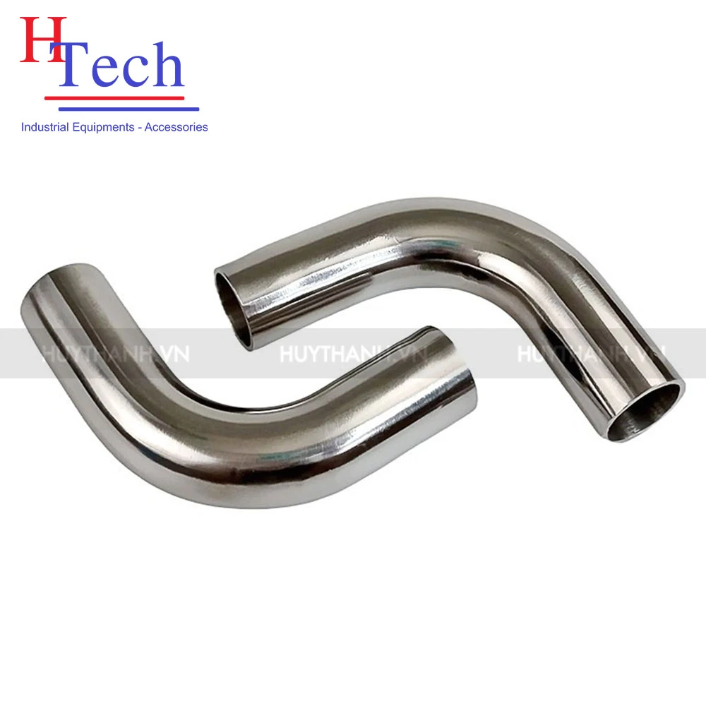 Co Dài 90 Độ Hàn 52×1.5mm Vi Sinh Inox 304/316L Hệ DIN