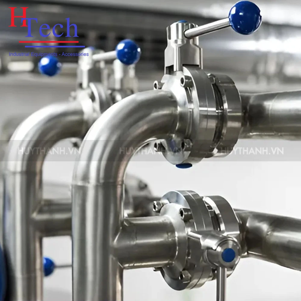 Co Dài 90 Độ Hàn 52×1.5mm Vi Sinh Inox 304/316L Hệ DIN