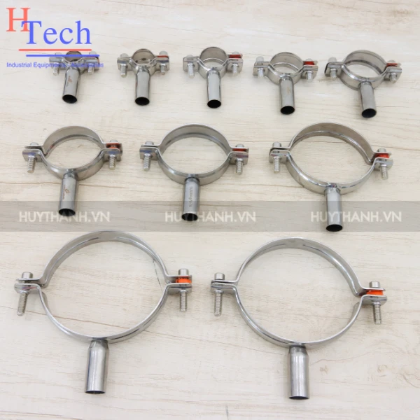 Đỡ ống vi sinh 51-53mm Carten Pipe Inox 304