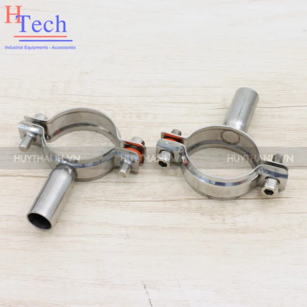 Kẹp Giữ Ống 19-22mm Vi Sinh Cao 45mm Inox 304