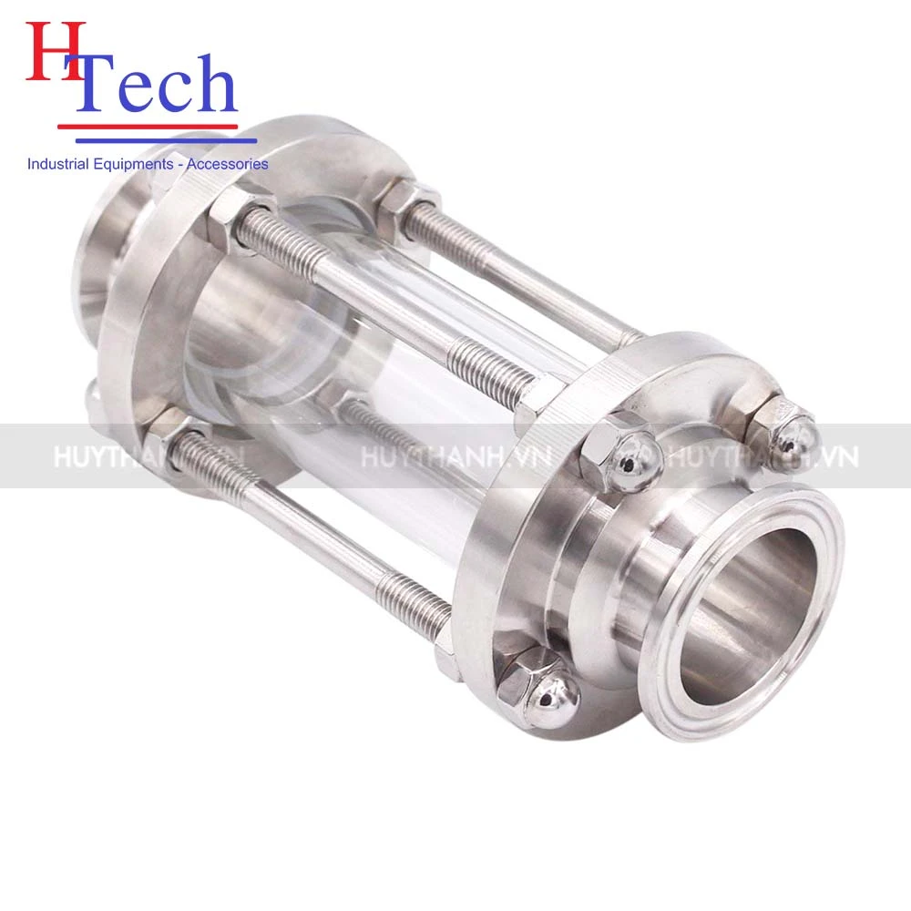 Kính Quan Sát Dòng Chảy Vi Sinh 2 Đầu Clamp Inox 316L DN32