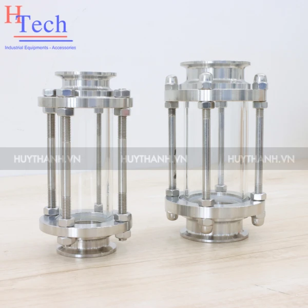 Kính Quan Sát Dòng Chảy Vi Sinh 2 Đầu Clamp Inox 316L DN32