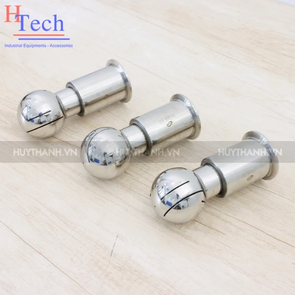 Quả Cầu Xoay CIP DN10 Inox Vi Sinh Chuẩn DIN Carten Pipe