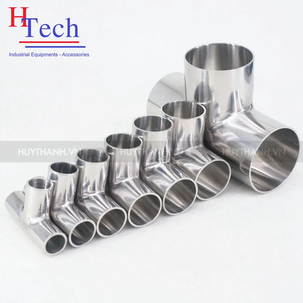 Tê Đều Hàn Vi Sinh Inox 304/316L Chuẩn SMS