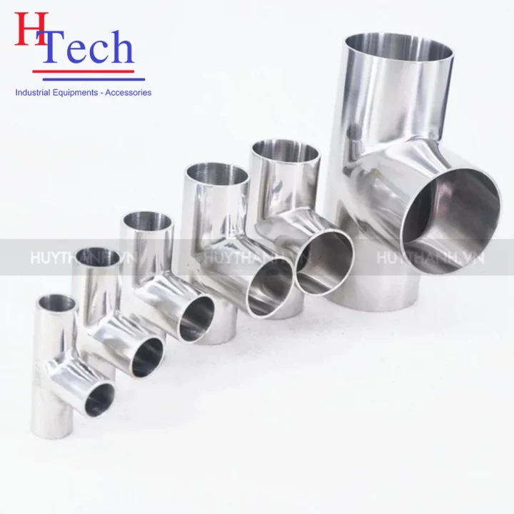 Tê Đều Hàn Vi Sinh Inox 304/ 316L Chuẩn DIN 11850