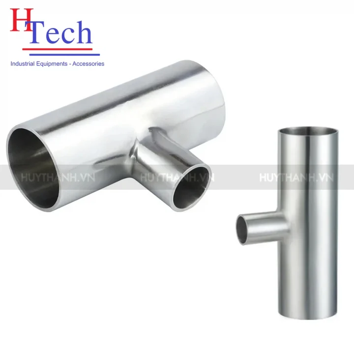 Tê Giảm Hàn 76.2×63.5mm Vi Sinh Inox 304/316L Chuẩn SMS